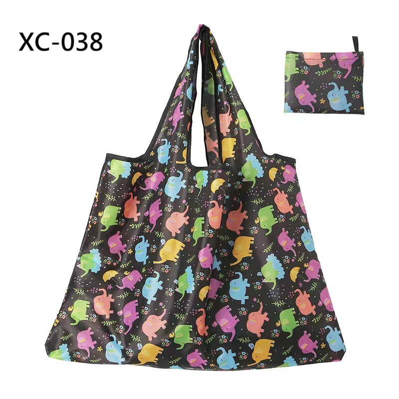 潮流韓版環保袋批發防水牛津布折疊購物袋批發廠價直批挎肩大容量