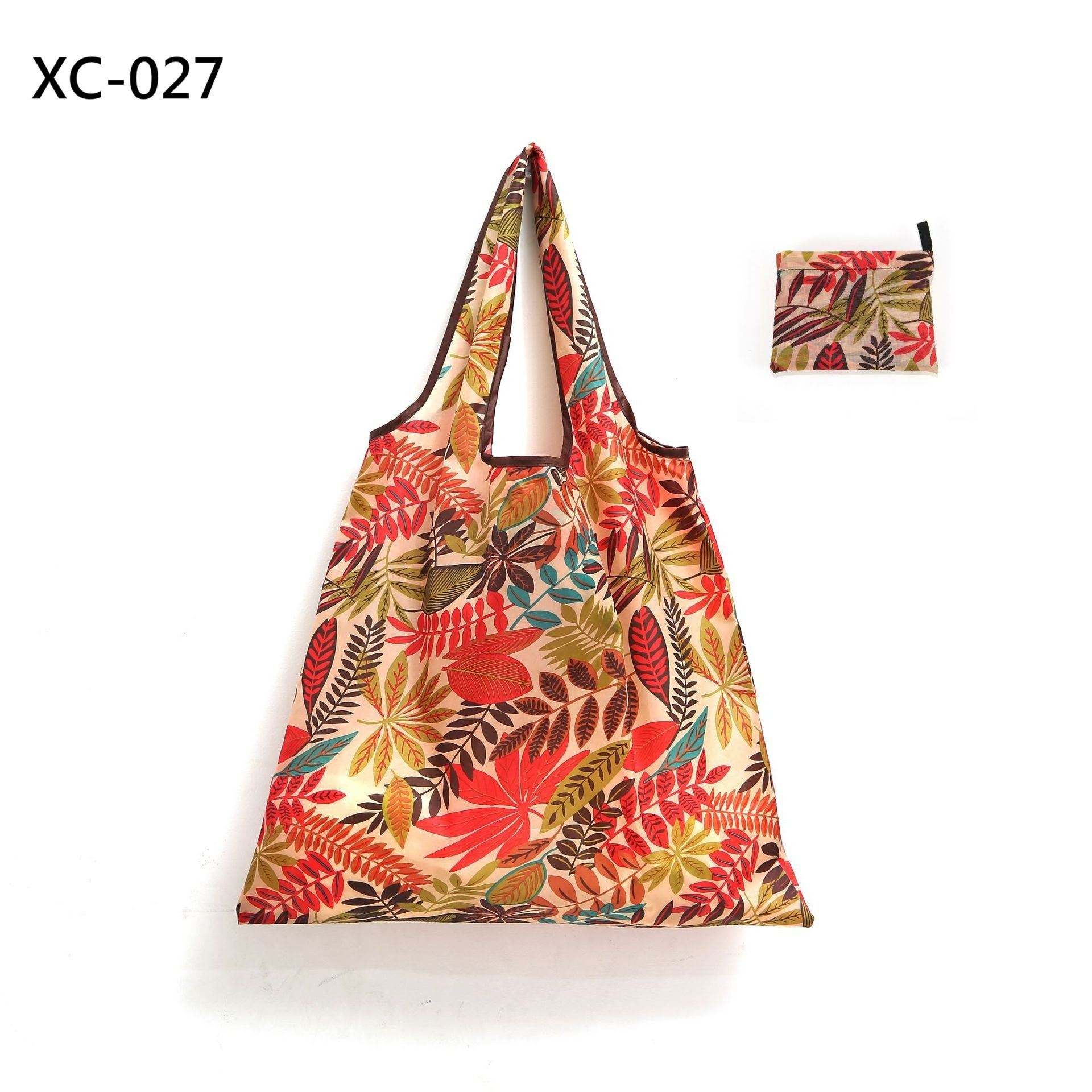 新款大容量折疊購物袋批發現貨環保袋批發折疊袋批發創意便攜印花